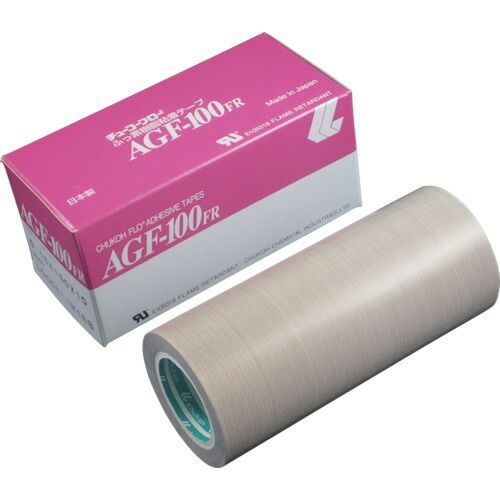 チューコーフロー　フッ素樹脂（テフロンＰＴＦＥ製）粘着テープ　ＡＧＦ１００ＦＲ　０．１８ｔ×１５０ｗ×１０ｍ