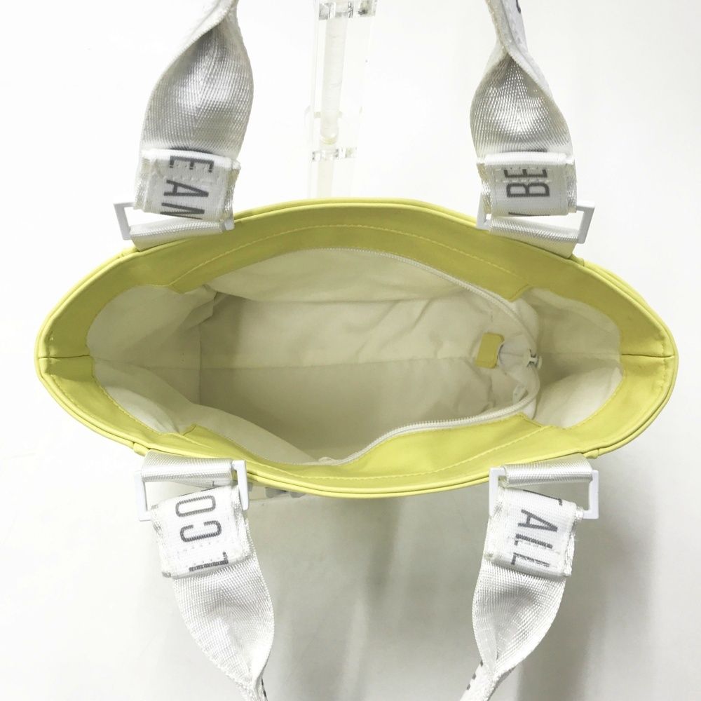 【新品未使用】WAAC ワック ゴルフウェア　黄色 WAAC ワック ロゴ カートバッグ イエロー系 [240101580187] ゴルフ