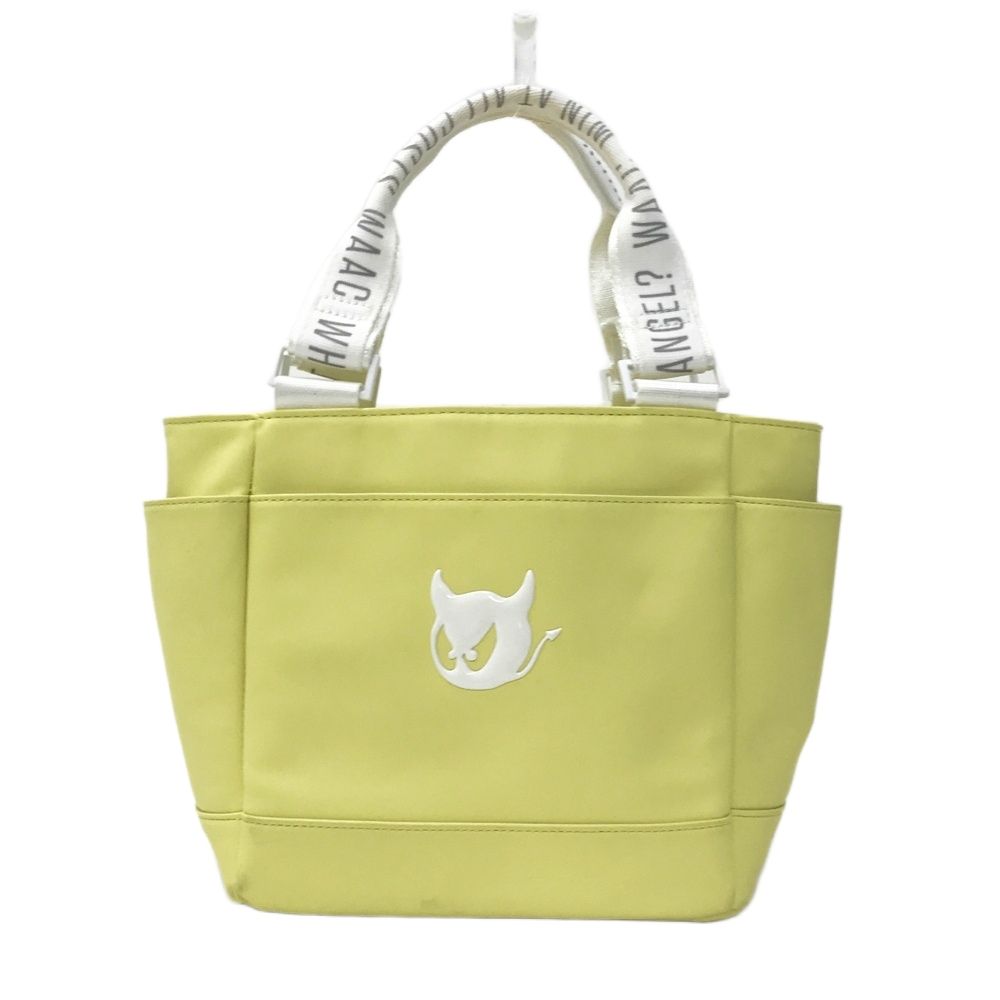 WAAC ワック ロゴ カートバッグ イエロー系 [240101580187] ゴルフ