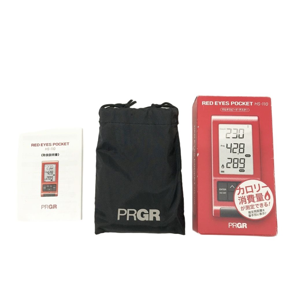 RED EYES POCKET HS-110　プロギア PRGR（プロギア） PRGR RED EYES POCKET HS-110 ヘッド・ボール