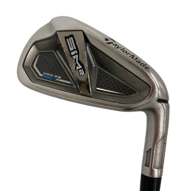 中古】 テーラーメイド SIM2 MAX・OS 7S アイアンセット IR KBS MAX
