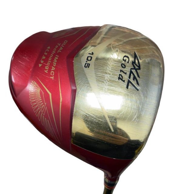 中古】 つるや AXEL Gold Premium 10.5° ドライバー DR AXEL Gold