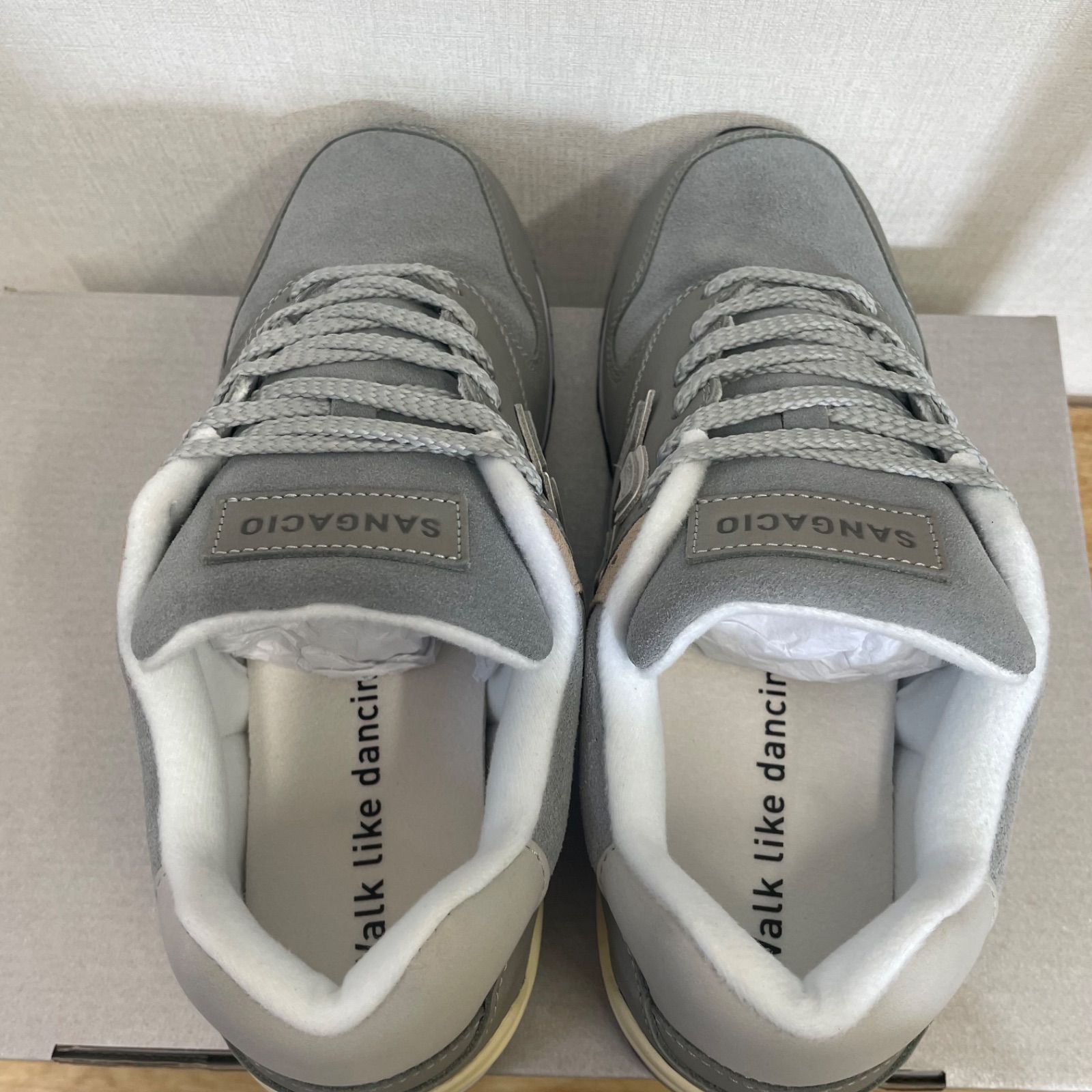 □SANGACIO サンガッチョ GRAY Limited Edition 24.5cm A25-3730 