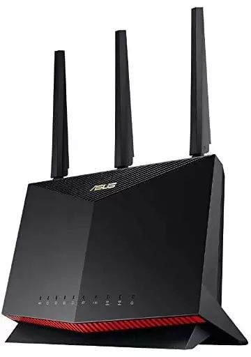 【中古完動品】ASUS RT-AX86U 中古】PCハード ASUS デュアルバンド対応無線LANルーター [RT-AX86U(A