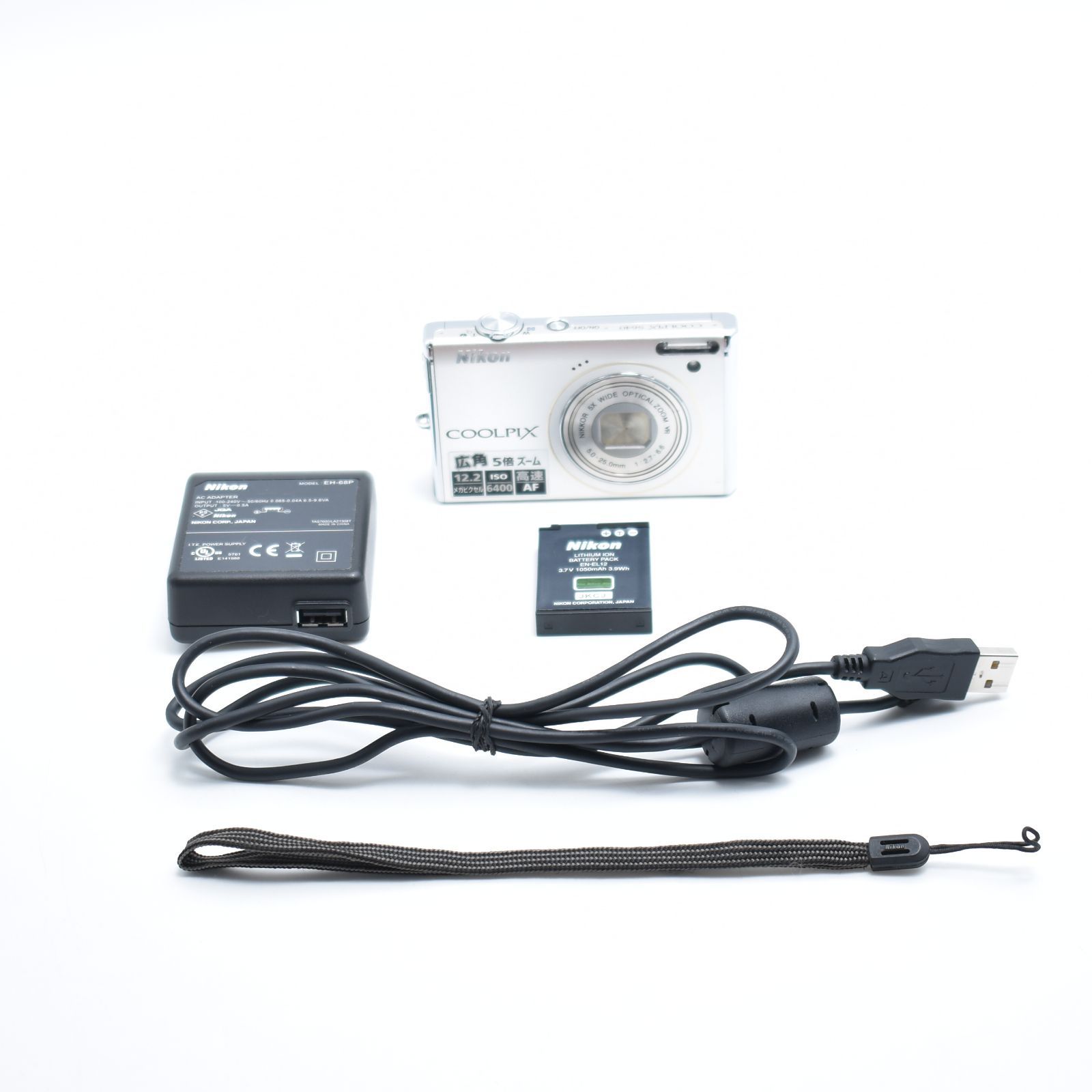 B#10777 Nikon デジタルカメラ COOLPIX (クールピクス) S640 アイス