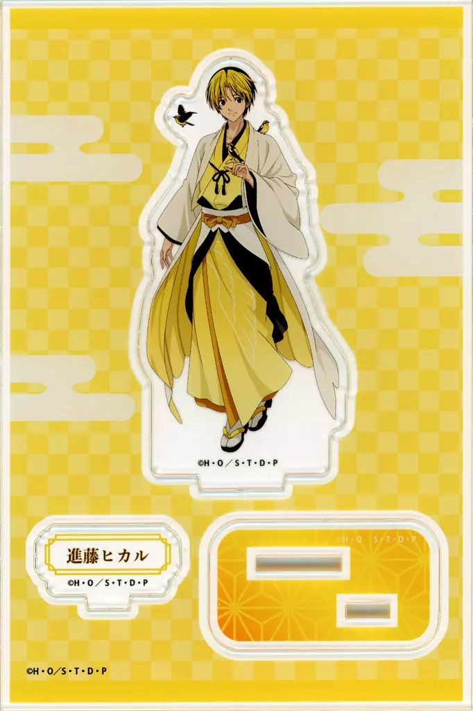 【中古】アクリルスタンド・アクリルパネル 進藤ヒカル アクリルスタンドJr. 「ヒカルの碁 POP UP STORE in マルイ 花鳥風月」