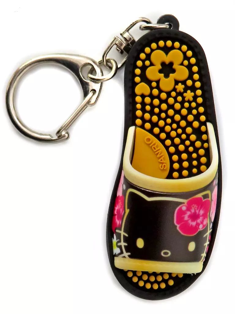 最終値下げ ハローキティ ハイビスカス柄 キーホルダー 2001年 カオハナ 最終値下げ ハローキティ ハイビスカス柄 キーホルダー 2001年 カオハナ