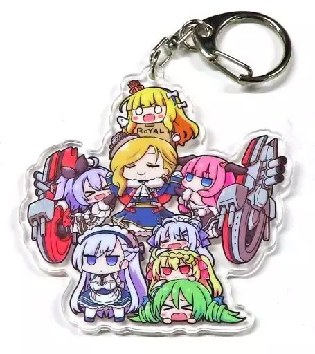 中古】キーホルダー [単品] ロイヤル合体 キーホルダー 「アズール