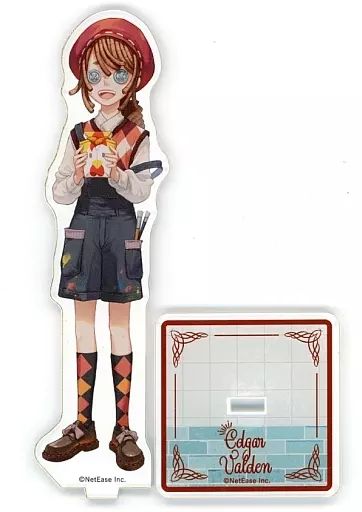 中古】アクリルスタンド・アクリルパネル 画家(エドガー・ワルデン