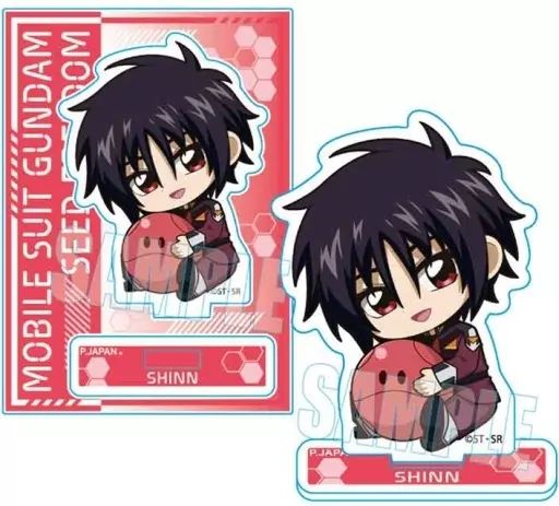 戦国アスカZERO 限定商品　トレーディングミニアクリルスタンド　1個　+おまけ 中古】アクリルスタンド・アクリルパネル シン・アスカ ぎゅぎゅっと