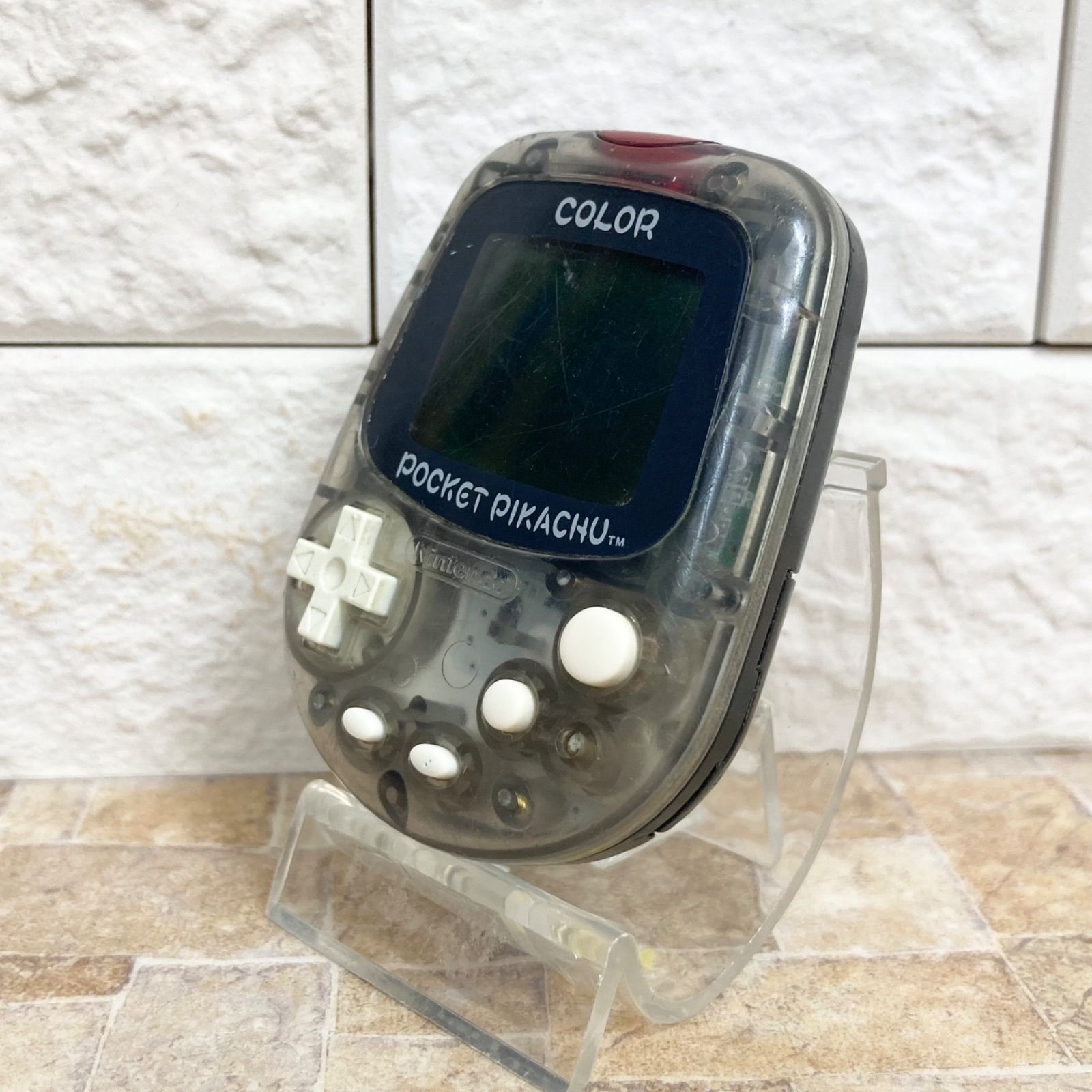 動作確認済】ポケットピカチュウ カラー 金・銀といっしょ 万歩計 本体