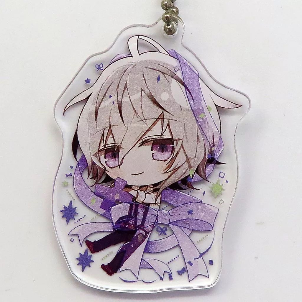 中古】キーホルダー 岡崎契 「Collar×Malice リボンver