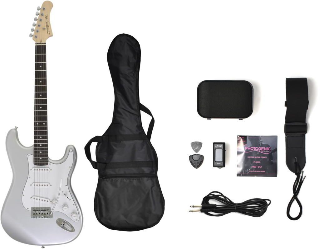 PhotoGenic エレキギター 初心者入門ライトセット 卸売 ストラト