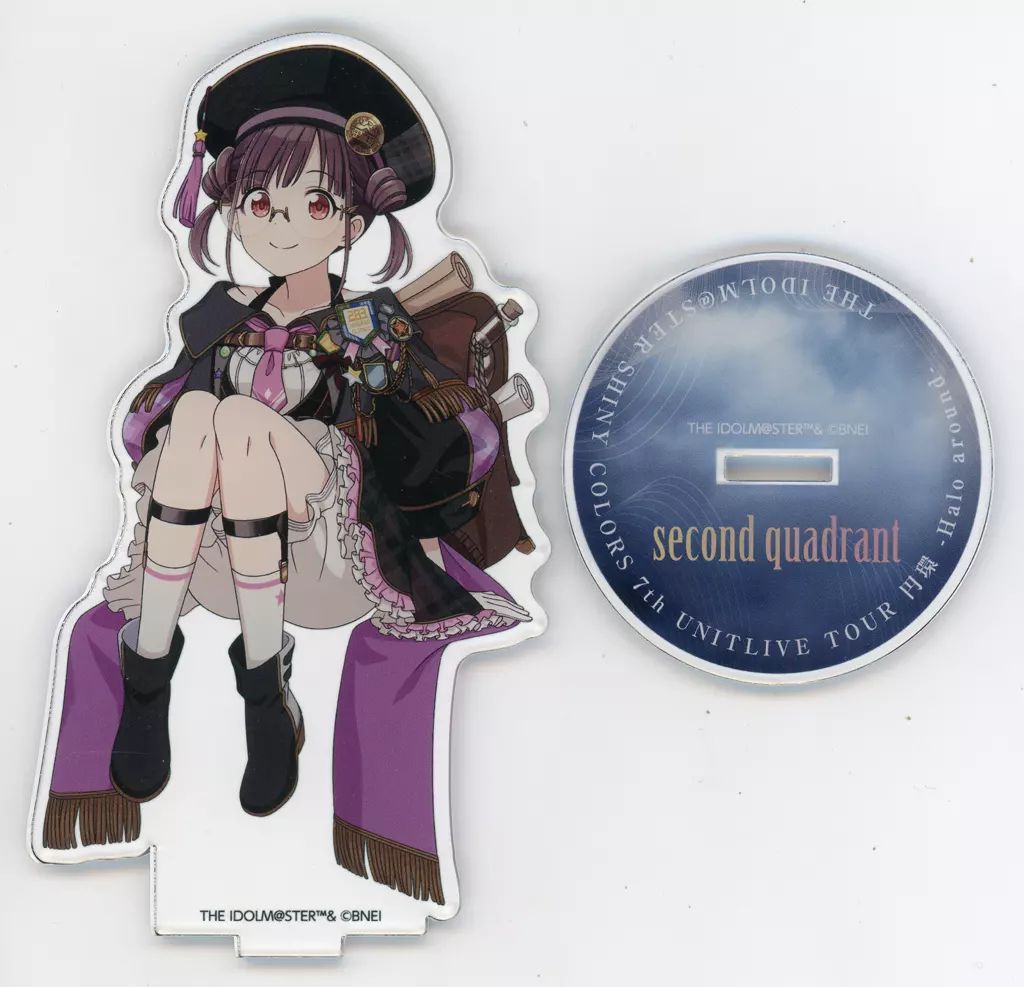 アイドルマスター シャイニーカラーズ　園田智代子　アクリルプレート　4つセット 中古】アクリルスタンド・アクリルパネル 園田智代子(7th UNITLIVE