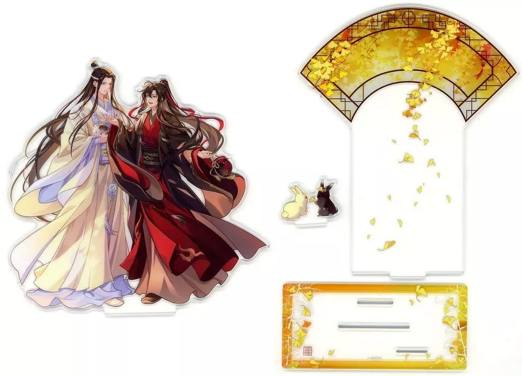 中古】アクリルスタンド・アクリルパネル 魏無羨＆藍忘機 秋酔未央