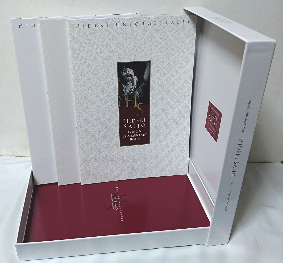 HIDEKI UNFORGETTABLE-HIDEKI SAIJO ALL TIME SINGLES SINCE1972(Blu