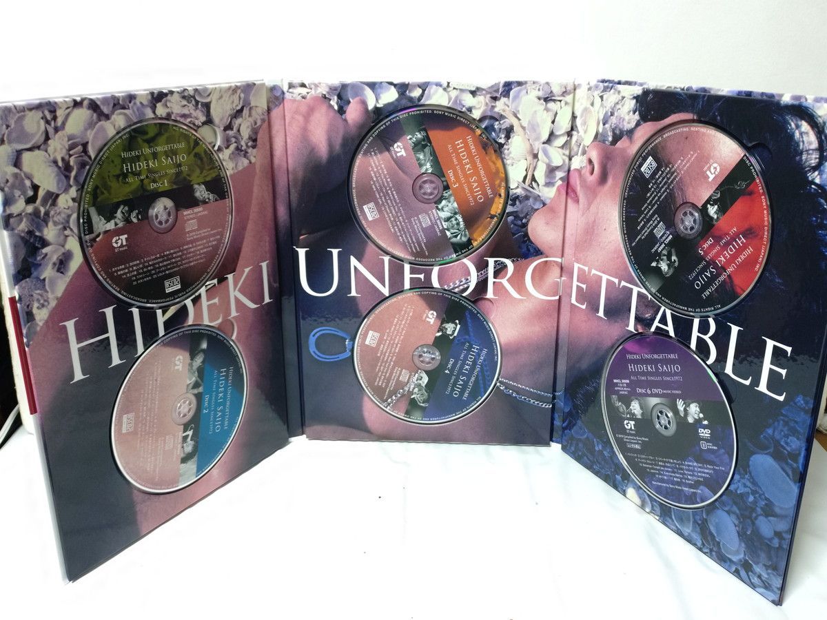 HIDEKI UNFORGETTABLE-HIDEKI SAIJO ALL TIME SINGLES SINCE1972(Blu