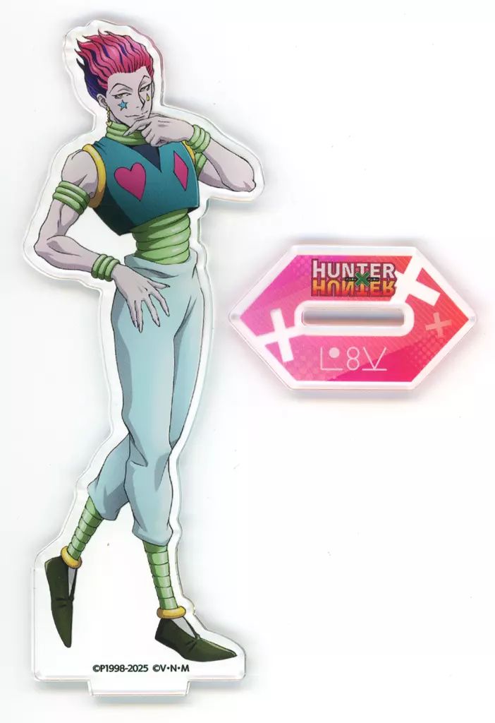 【中古】アクリルスタンド・アクリルパネル ヒソカ=モロウ BIGアクリルスタンド 「HUNTER×HUNTER×animatecafe 選挙編」