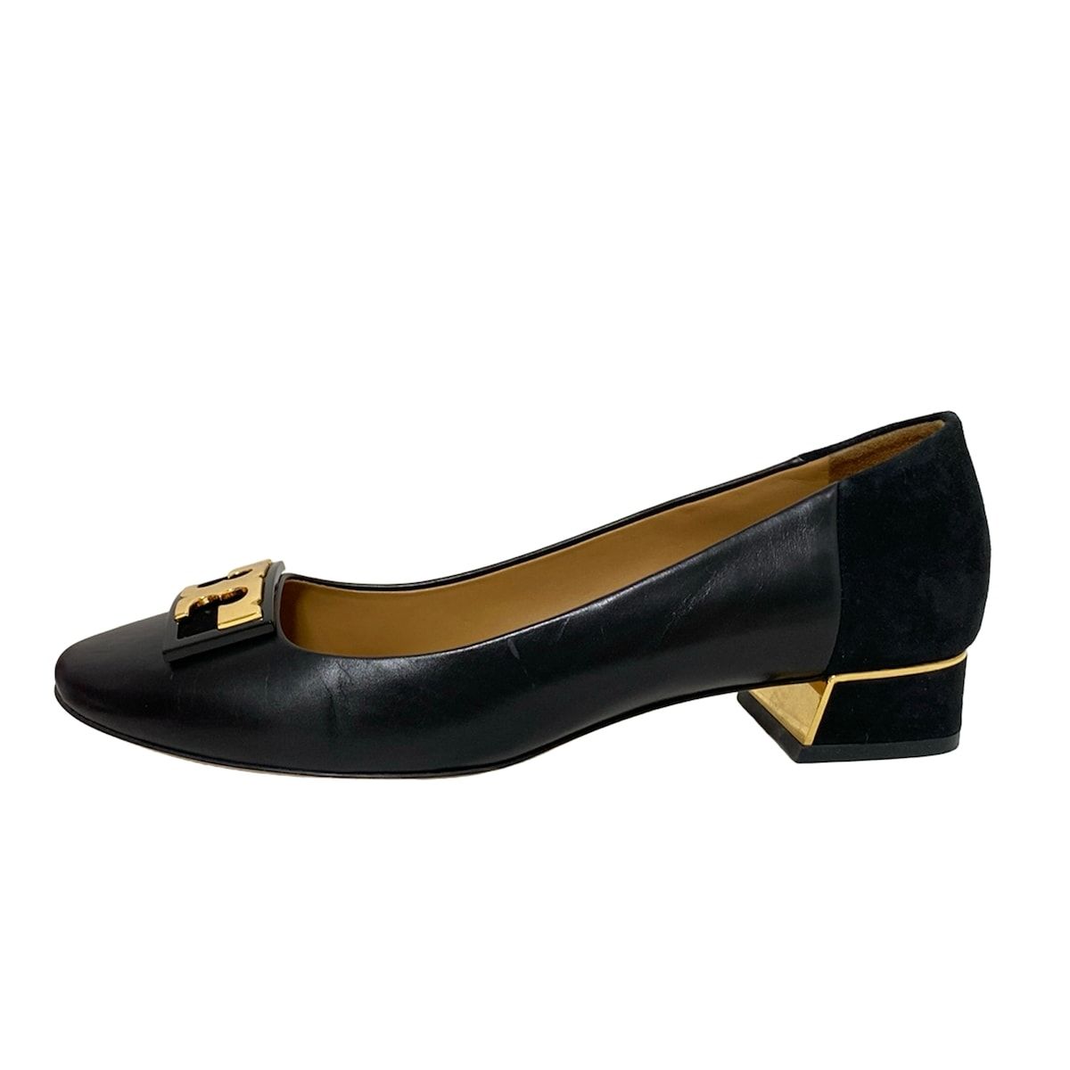 TORY BURCH(トリーバーチ) パンプス 8 M レディース - 黒 レザー