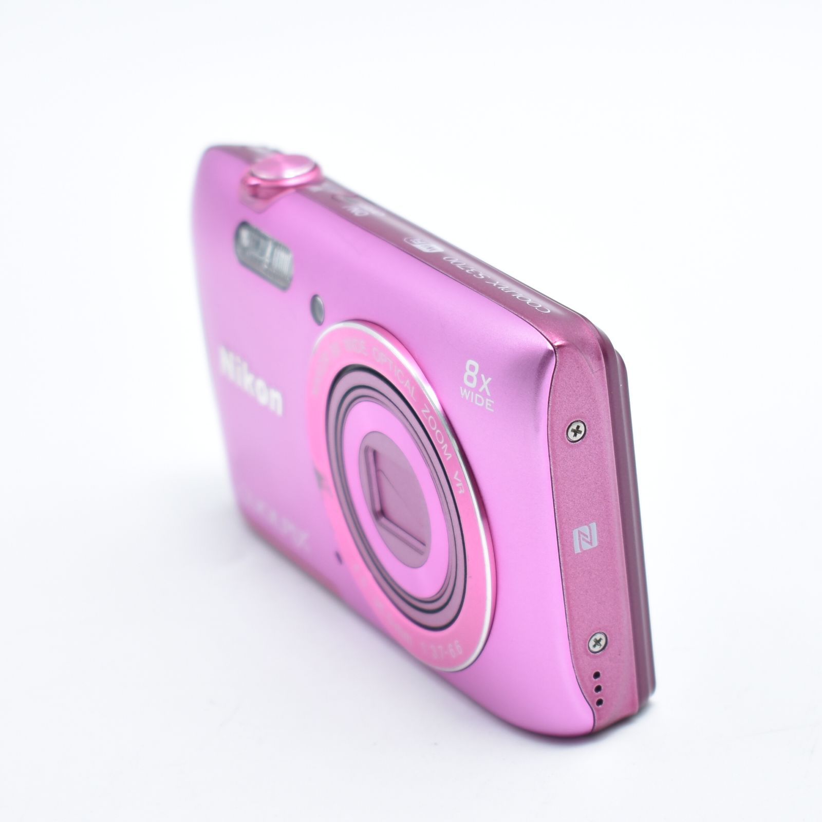 Nikon COOLPIX ピンク 7倍光学ズーム 美品】NIKON ニコン デジタルカメラ COOLPIX S3700 ピンク 光学8倍