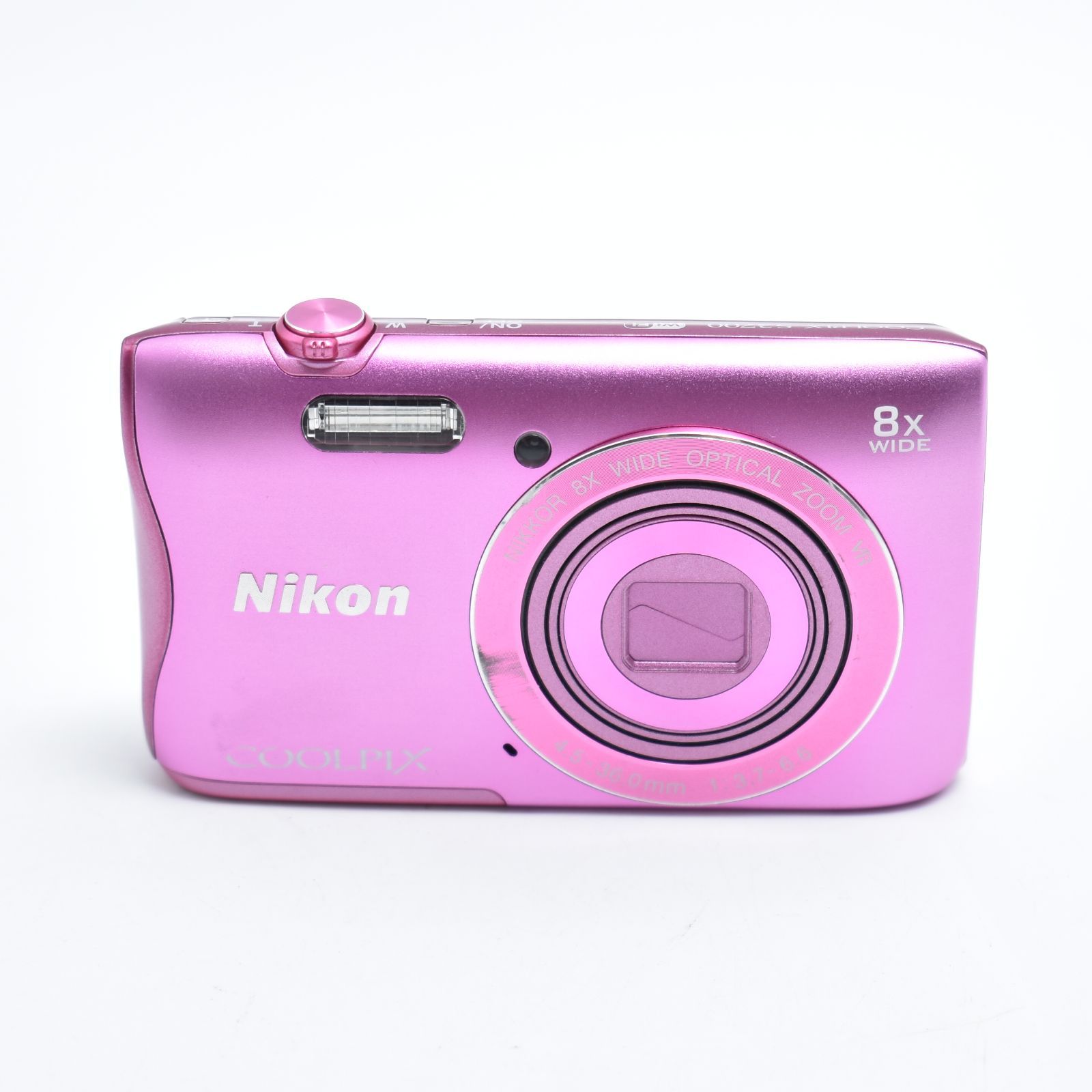 Nikon COOLPIX ピンク 7倍光学ズーム ニコン、光学7倍&6色カラバリの「COOLPIX S3500」 - 価格.com