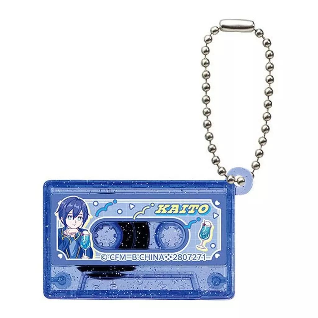 中古】キーホルダー KAITO 「初音ミク カセットテープチャーム