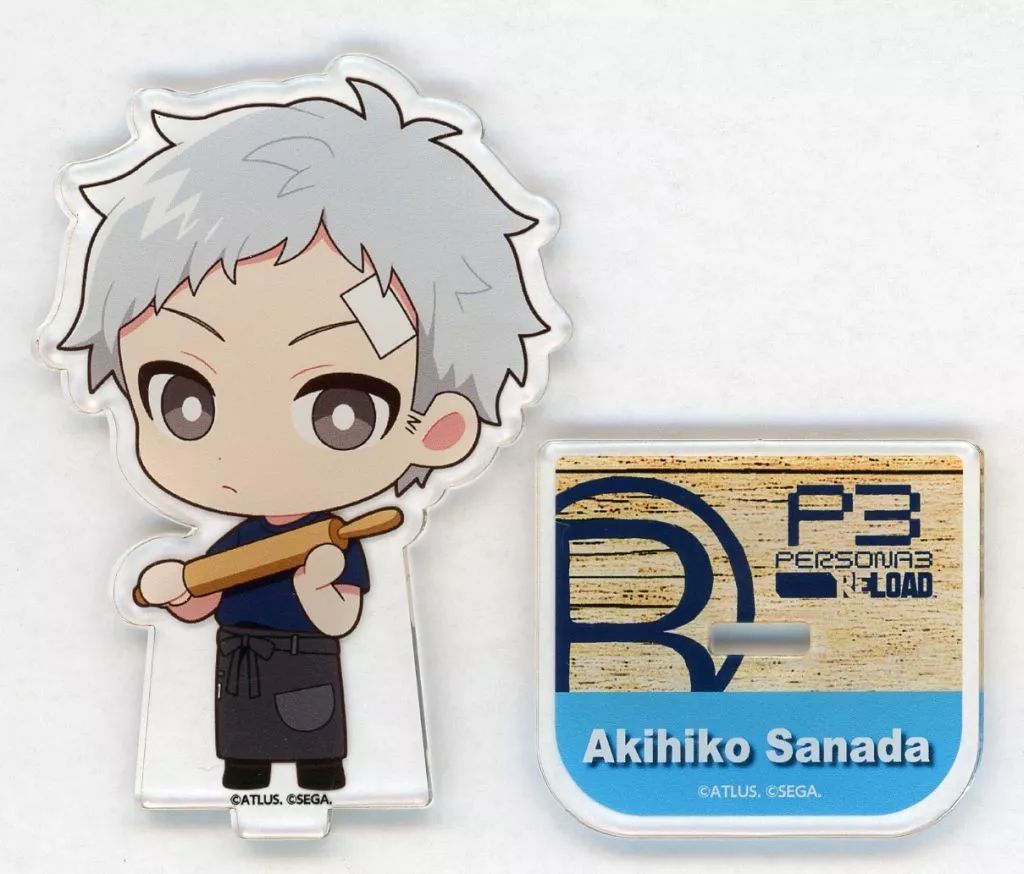 P3D 真田明彦 アクリルバッジ ペルソナ3 真田明彦 缶バッジ - メルカリ