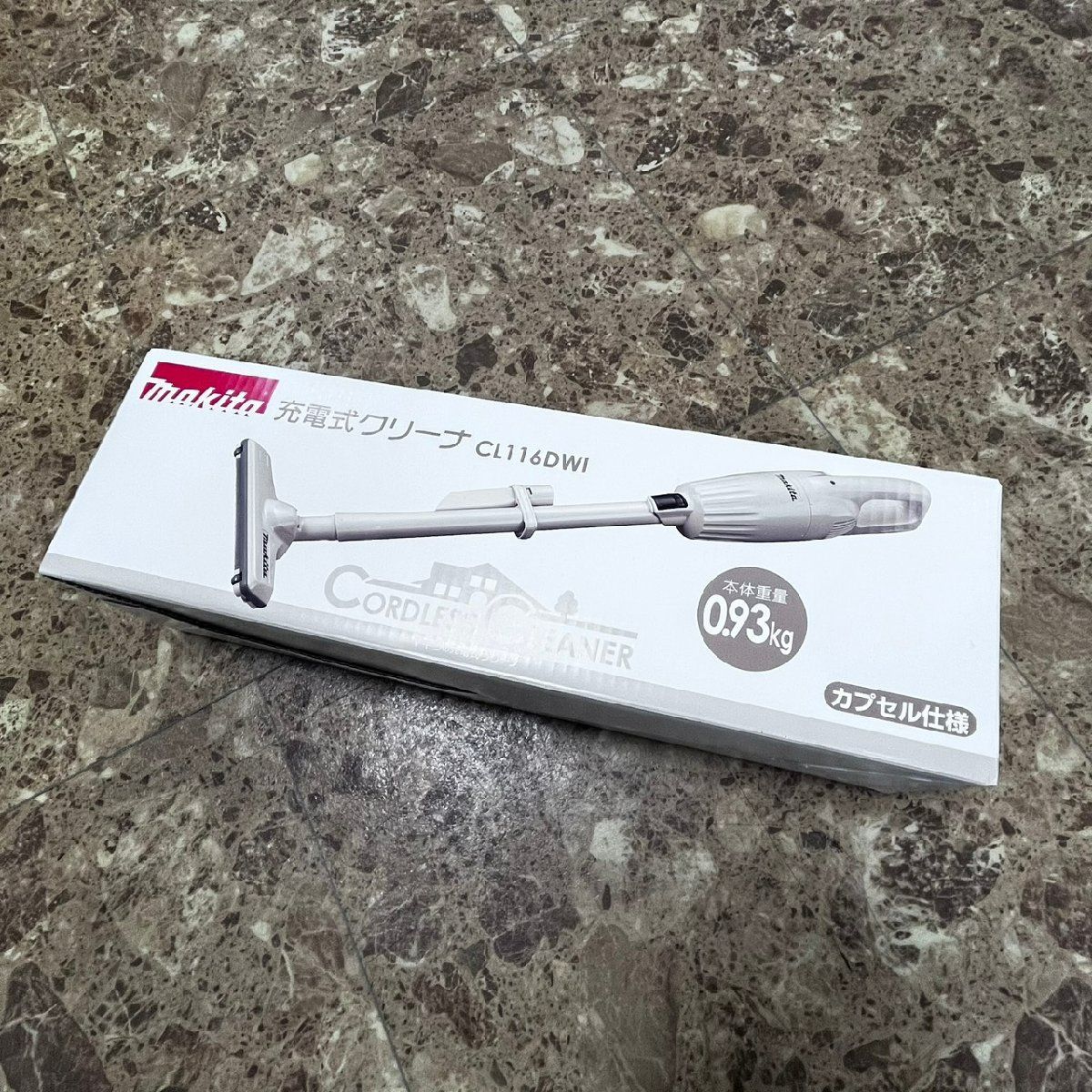 未使用品 makita/マキタ 充電式クリーナー アイボリー CL116DWI 掃除機
