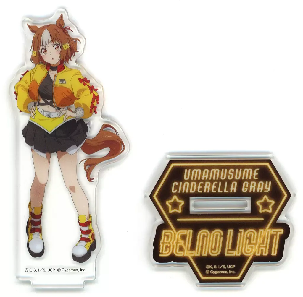 【中古】アクリルスタンド・アクリルパネル ベルノライト アクリルスタンド 「ウマ娘 シンデレラグレイ×ローソン」
