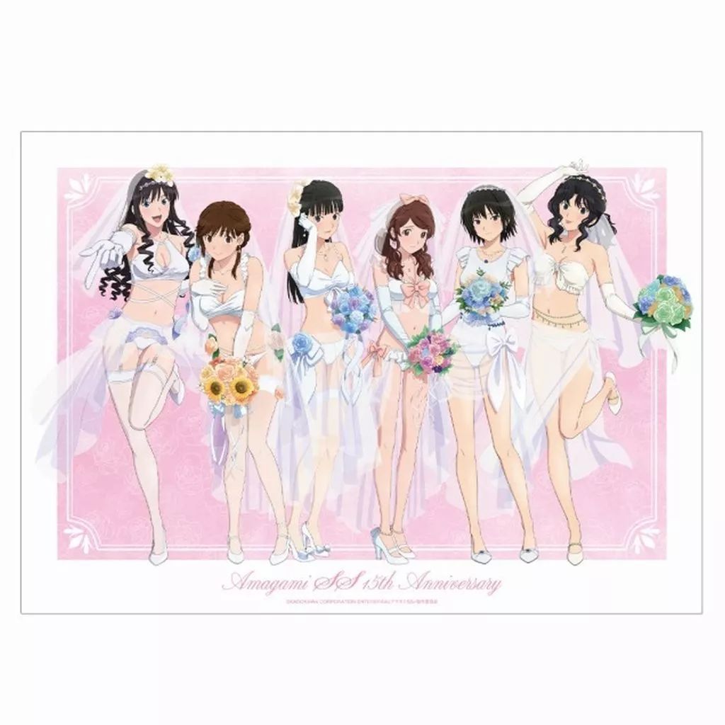 中古】ポスター 描き下ろし ウェディング水着ver. A3マット加工