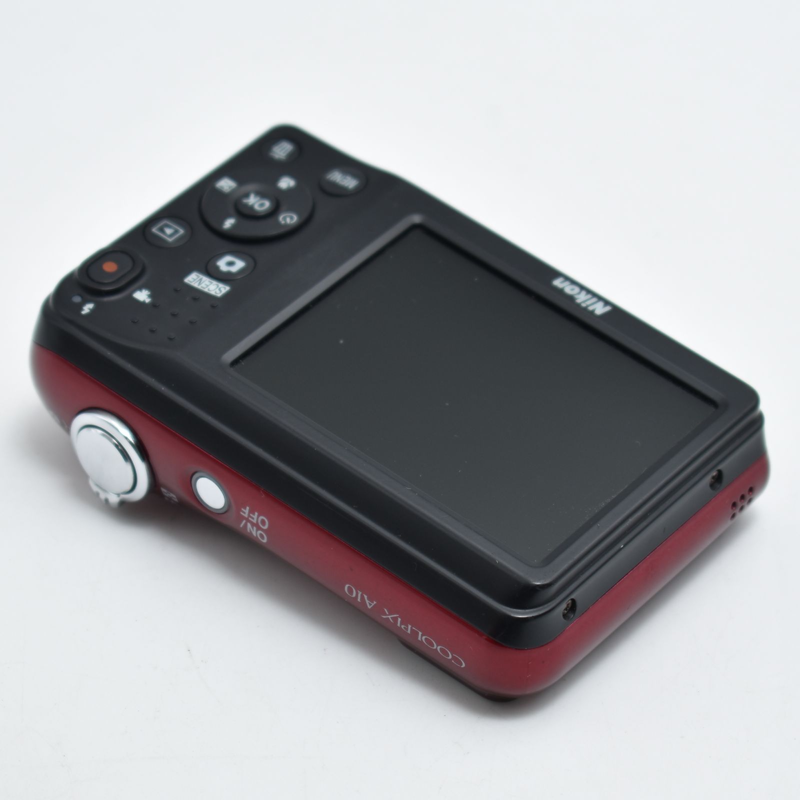 超美品　Nikon COOLPIX A10 レッド　デジタルカメラ Amazon | Nikon デジタルカメラ COOLPIX A10 レッド 光学5倍ズーム