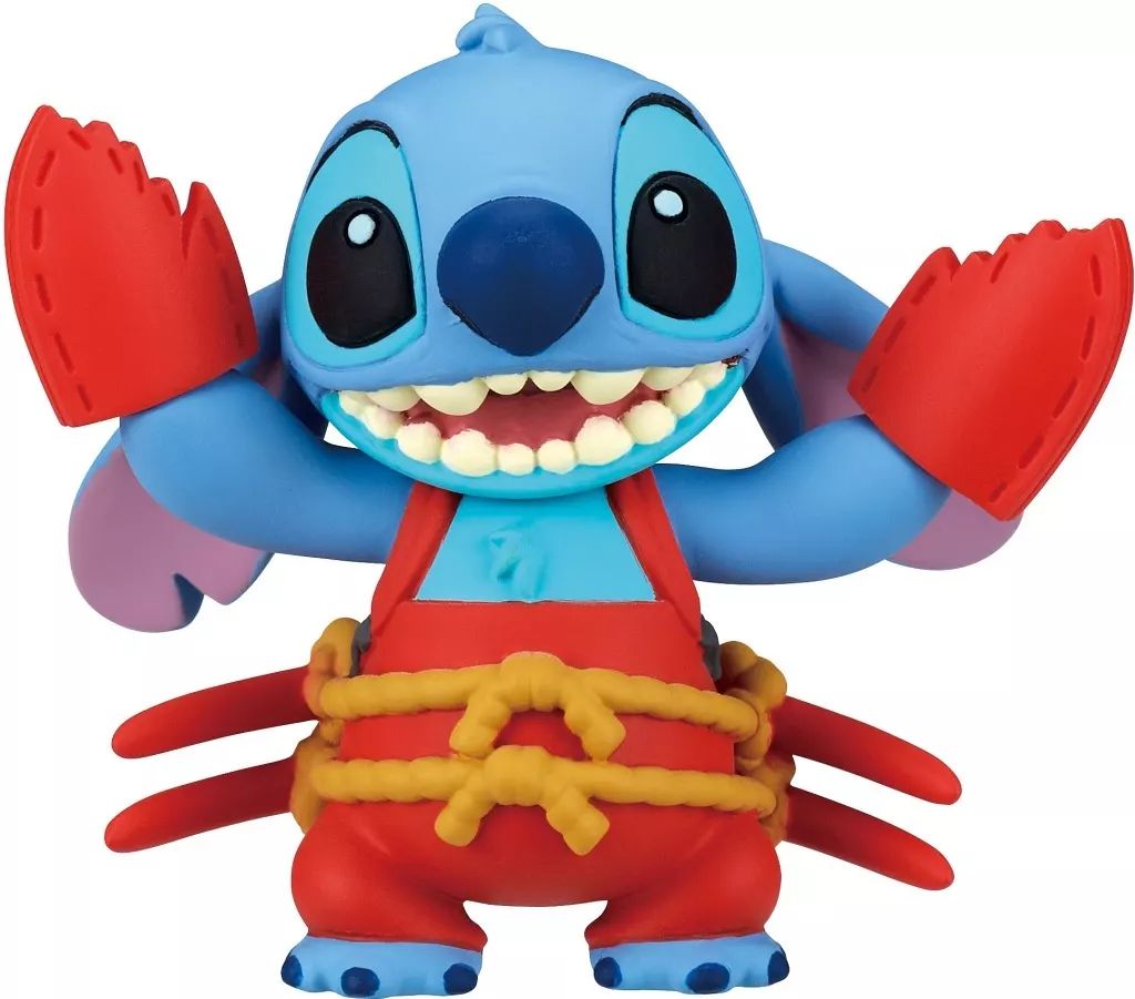 【レア】ディズニーモール限定　リトルマーメイド&スティッチ　ピン 中古】トレーディングフィギュア スティッチ×セバスチャン/リトル