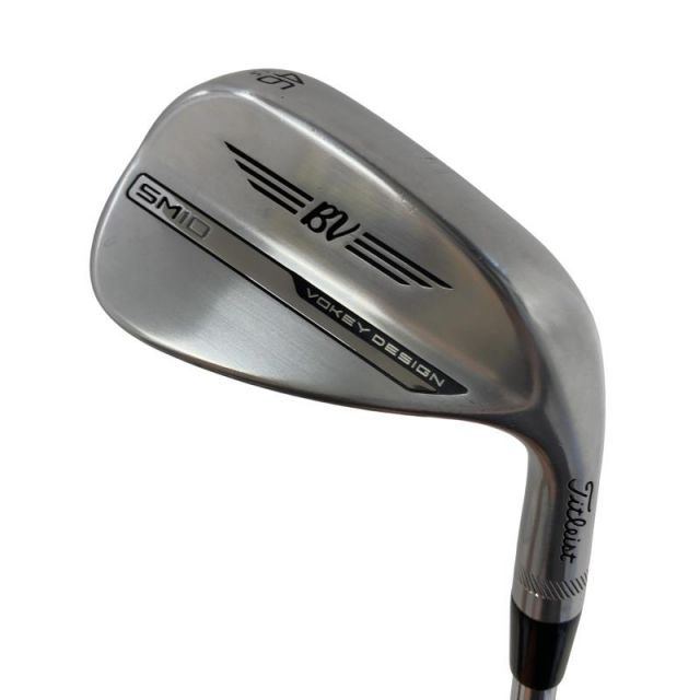 【中古】 タイトリスト VOKEY SPIN MILLED SM10 ツアークロム 46/10F ウェッジ WG Dynamic Gold (フレックスS) メンズ 男性用 右利き 右用 Bランク ゴルフクラブ