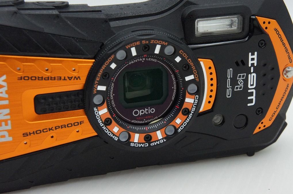 美品 PENTAX ペンタックス Optio WG-2 コンパクトデジタルカメラ