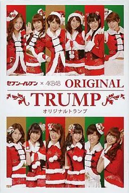中古】小物(女性) AKB48 オリジナルトランプ 「セブンイレブン×AKB48