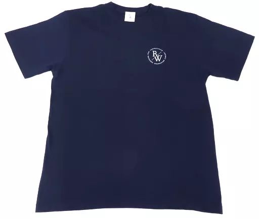 【中古】衣物 櫻坂46 標誌T恤 海軍藍 XXL尺寸 「渡邉理佐 畢業演唱會」 的縮圖