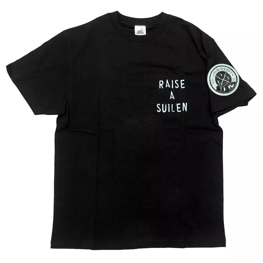 中古】Tシャツ RAISE A SUILEN ワッペン付きTシャツ Change the world