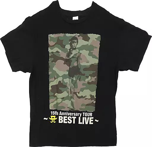 浜崎あゆみ A BEST LIVE ライブTシャツ XL A BEST -15th Anniversary-』Deluxe盤に同封されるTシャツ全7種類を
