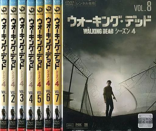 中古】洋TV レンタルアップDVD ウォーキング・デッド シーズン4 単巻全