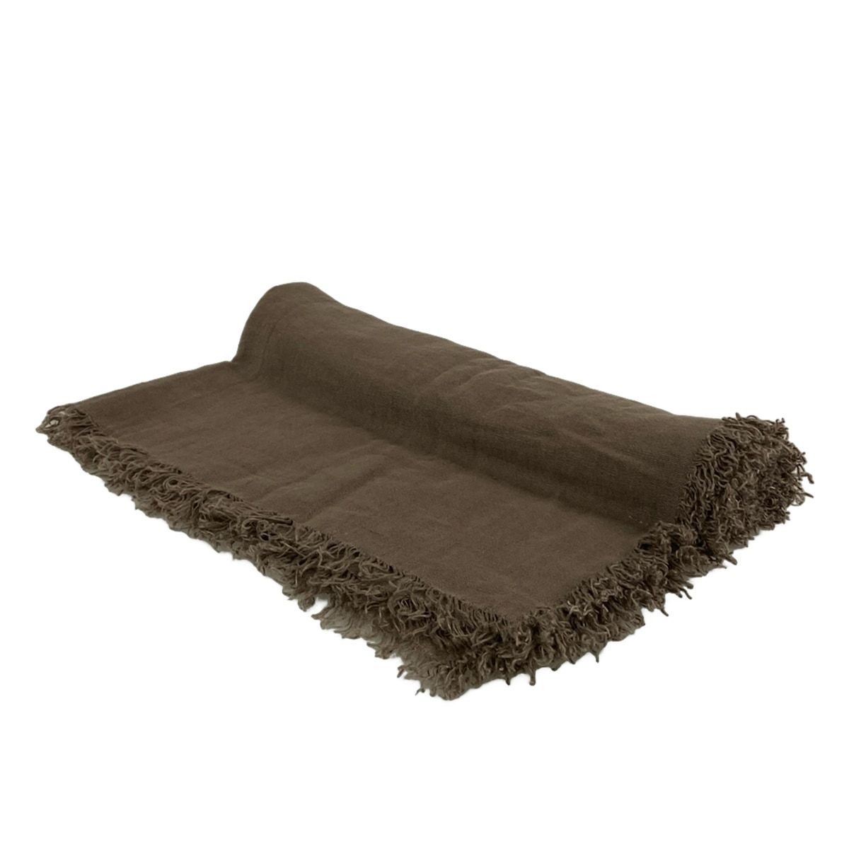 ASAUCE MELER(アソース メレ) ストール(ショール) - ダークブラウン