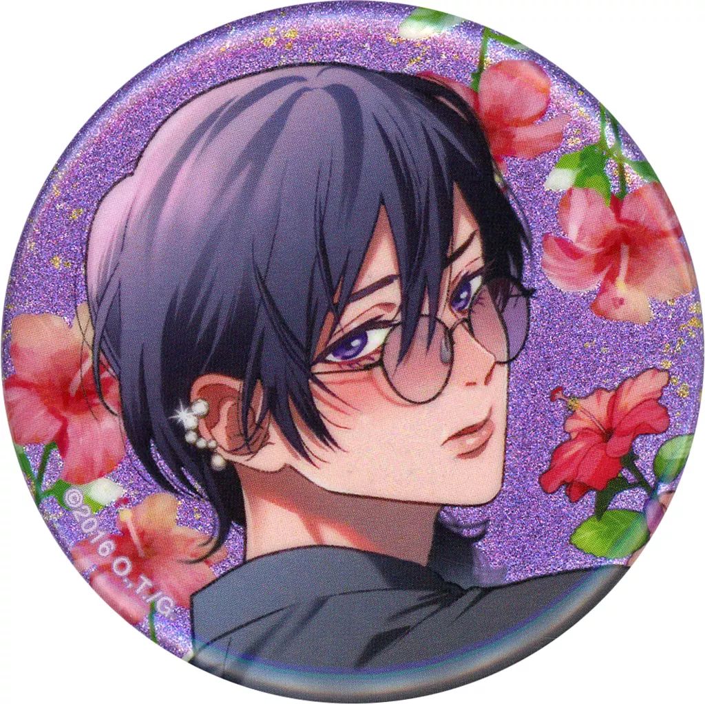 ヤリチン☆ビッチ部　ヤリ部　鹿谷樹　缶バッジ　デジタルくじ おげれつたなか『ヤリチン☆ビッチ部』 デジタルくじ 缶バッジ 鹿谷樹