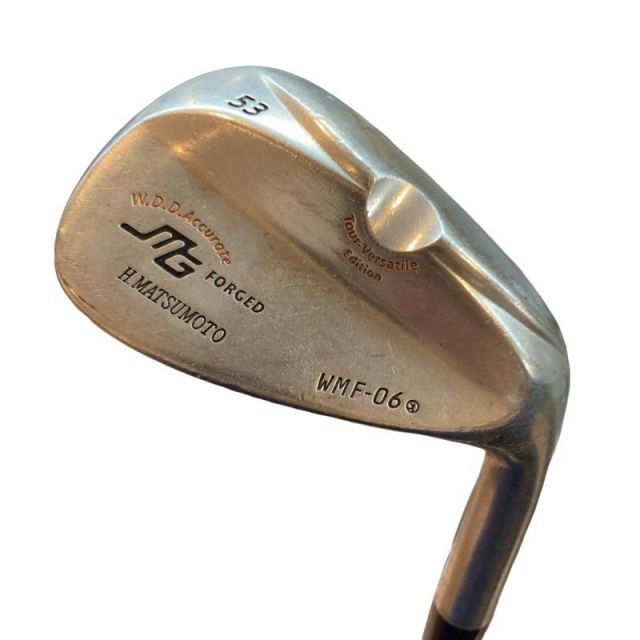 中古】 三浦技研 WMF-06 53 ウェッジ WG スチール (フレックスその他