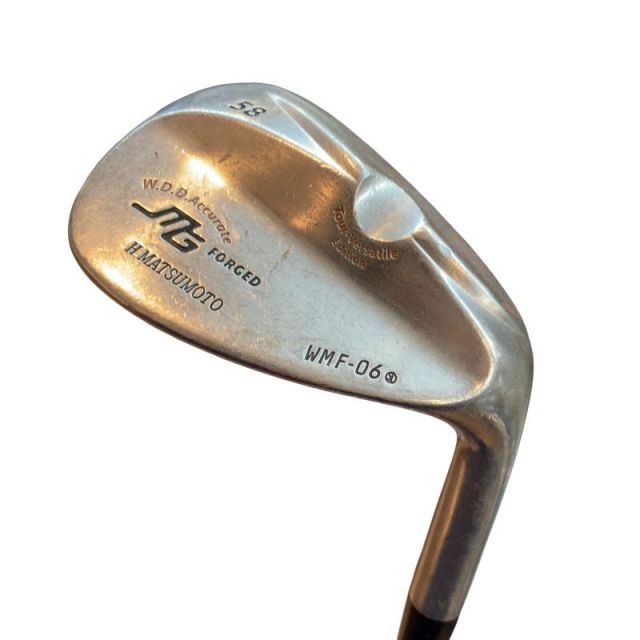 中古】 三浦技研 WMF-06 58° ウェッジ WG スチール (フレックスその他
