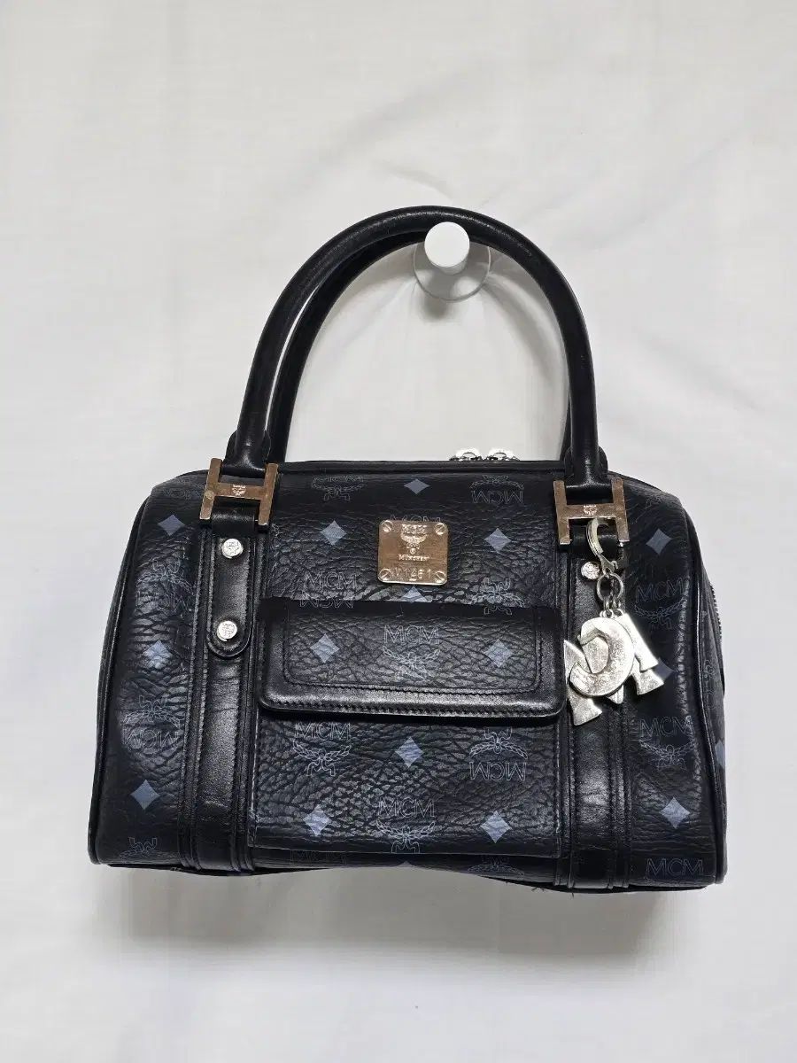 MCM ボストンバッグ 黒 昭和レトロ レトロ バック ブランド