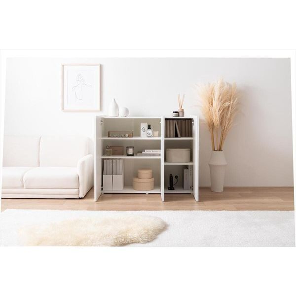 キャビネット 幅95cm 収納棚 リビングボード ラック 収納ラック 販売