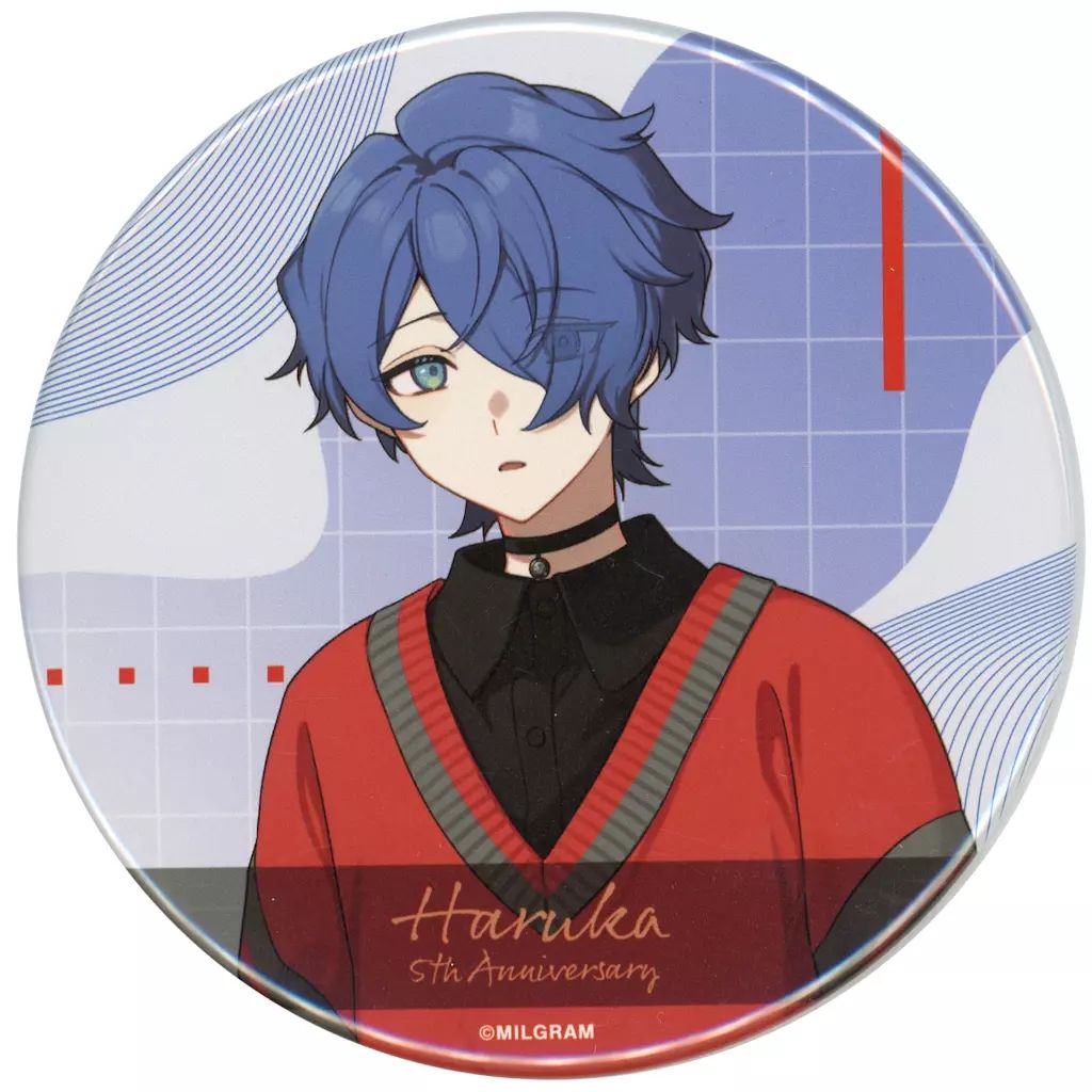 ミルグラム ロフト グリッター缶バッジ ハルカ MILGRAM 5周年 MILGRAM ミルグラム ハルカ 缶バッジ 5周年 グリッター ロフト