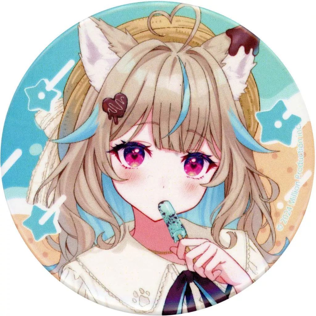 中古】バッジ・ピンズ 甘狼このみ 「バーチャルYouTuber ミリプロ