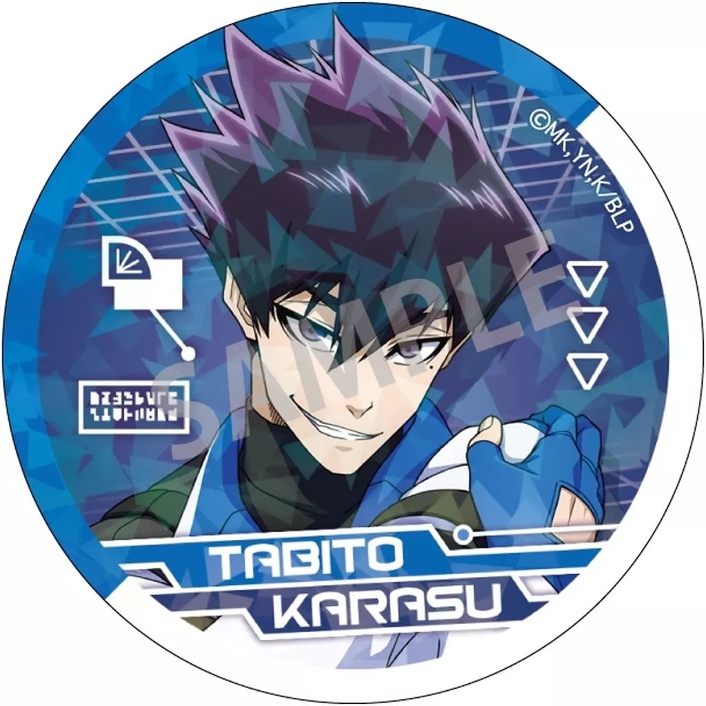 中古】バッジ・ビンズ 烏旅人 「ブルーロック トレーディング