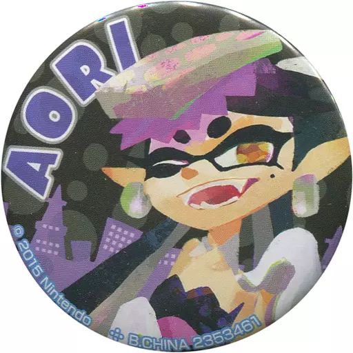 中古】バッジ・ピンズ アオリB 「Splatoon(スプラトゥーン) イカした