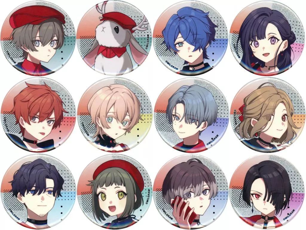 中古】バッジ・ピンズ 2.フィン・エイムズ(グリッター) 「マッシュル